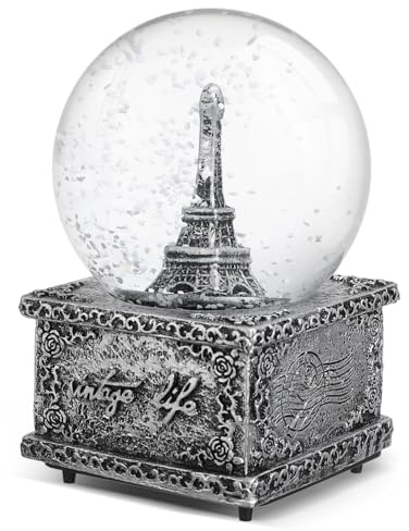 PRETYZOOM Hochzeit Retro-Dekor Vintage-Dekor Eiffelturm Dekoration Für Zuhause Vintage-Figur Ornament Heimdekoration Schneeflocke Heim-Desktop-Dekoration Turm