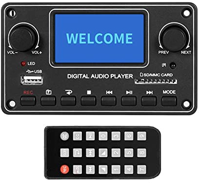 MANDDLAB Modulo Lettore MP3 LCD Display 28X64 Scheda di Decodifica Audio Digitale Bluetooth TDM157 USB SD BT FM per Amplificatore Casa Auto, 500370011