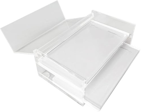 Bexdug Lash Storage, Eyelash Organizer, Klar akryl franshållare box, Lash Cart Organizer, Dammtät Lash Container, Lash Cart Organizer och förvaring för hem & ögonfranssalong