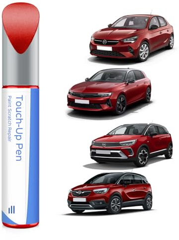 51A / G1R /50Y Peperoncino Red Metallic/Chili Rot Metallic Ausbesserungsfarbe für Opel Exakte Übereinstimmung – Ausbesserung von Kratzern und Abplatzungen