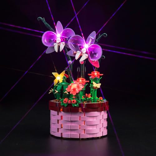 LED Lighting Kit for Lego 43237 - for Isabela's Flowerpot Model - Custom DIY Lights for Lego Building Set (Model Not Included)