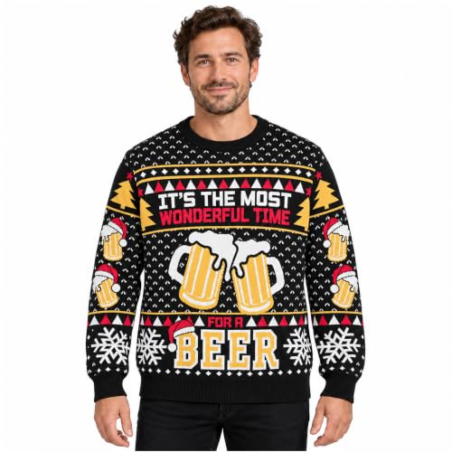 Get Trend Ugly Christmas Sweater for Men and Women, Funny Holiday Pullover