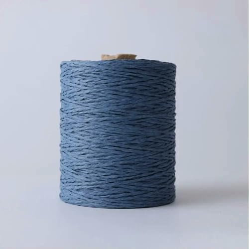 280-300 m/Rollo de Hilo de Paja de Rafia Natural para Tejer, Hacer Ganchillo, Hilos de Papel, Bricolaje, Hecho a Mano, Sombrero de Verano, Bolso de Playa, Material