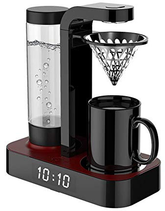 QJRGUY Coffee Maker with Timer, Independent Water Tank Automatic Household Tea Machine Ceramic Cup Sharing Hand