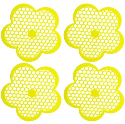 XINYIN Estaciones De Riego Espuma Antideslizantes para Abejas Flotantes Bebederos Mariposas Adecuadas Polinizadores Accesorios Estanques Jardín Alimentador Abejas Espuma EVA