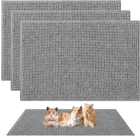 3 st Marsvinsunderlägg, underlägg för smådjur 60x40cm, sugande burinlägg, återanvändbar PIPI-dyna, husdjursurinunderlägg för marsvin, kaniner, katt och små hundar