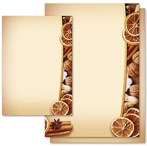 Motivpapier WEIHNACHTLICHES ALLERLEI Weihnachten Weihnachtspapier - DIN A4 Format 100 Blatt - Paper-Media