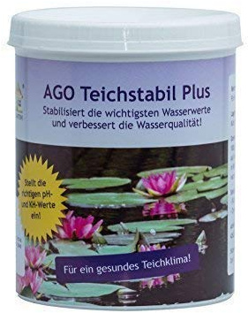 AGO Teichstabil Plus 1kg Stabilisiert ca. 10.000l Teichwasser