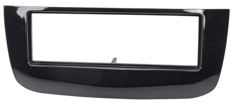 tomzz Audio 2414-009 Radioblende kompatibel mit FIAT Punto ab 2012 Punto Evo 199 2009-2011 Piano Lack schwarz