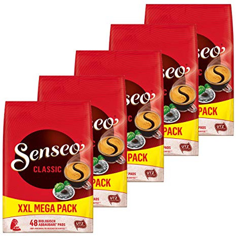 SENSEO Pads Classic Senseopads 5 x 48 Kaffeepads XXL Pack - 240 Getränke