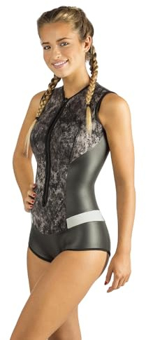 Cressi Diva Swimming Wetsuit 2mm- Damen Thermisch Badeanzug Neopren Ultraspan 2mm