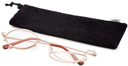 Schminkbrille/Schminkhilfe aus Metall +3,00 dpt