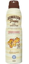 Hawaiian Tropic | Hydrating Protection Sunscreen Lotion-Spray LSF 50 UVA + UVB Schutz, 220 ml, tropischer Duft, wasserfest, vegan
