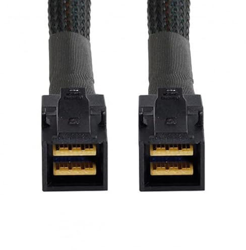 xiwai Mini cavo SAS HD SFF-8643 da interno a alta densità HD SFF-8643 Mini SAS Data Server Disk Raid 50 cm