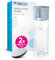 BRITA Wasserfilter Flasche Model Vital hellblau (600ml) inkl 2 MicroDisc Filter – Praktische Trinkflasche mit Wasserfilter für unterwegs, filtert Chlor & Bakterien beim Trinken-spülmaschinengeeignet