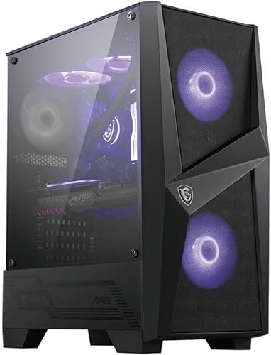 PC’S Gaming, Ordenador MSI mag Forge 100M (RYZEN 5 4600G 6/12 4.2GHz, Grafica AMD Vega, RAM 16GB, SSD 500GB + WiFi, Windows 11 Pro). Desktop Gaming, PC Gamer - Ordenador sobremesa