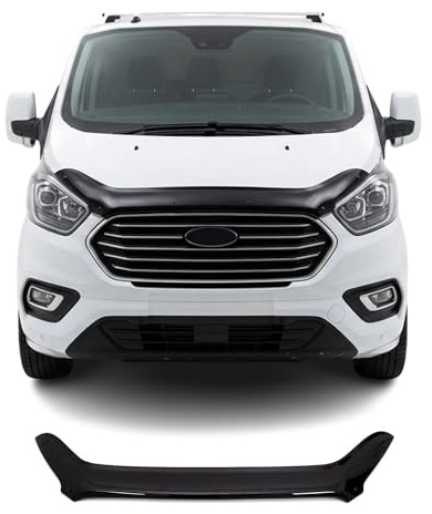 OMAC Motorhaube Deflektor für Ford Transit Tourneo Custom 2018-2024 | Motorhaubenschutz, Insektenschutz