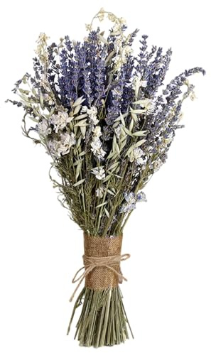 bnsggl Getrocknete Lavendel Baby Breath 17 7 Zoll Getrocknete Für Heimdekoration Fotografie Hochzeit Blumenarrangements