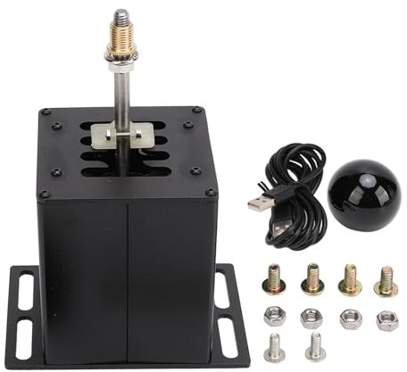 Ldafava H-Gangschaltung, Rennspiel-Schalthebel mit USB-Schnittstelle, kompatibel mit G29, G27, G25, G920, T300RS GT, optimal für 2.0, WRC, EST, LFS, Project Cars