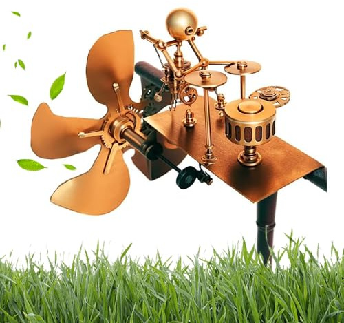 Windmills for Garden, Garden Windmill, Handmade Metal Drummer Windmillss, Wind Spinners for Gardens, Gardenss Windmillsss Spinners, for Yard Lawn Gardensss Decor, for Music Lovers