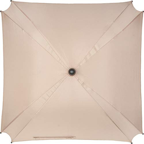 Stimo Sonnenschirm XL universal für Kinderwagen Buggy flexibel Sonnenschutz UV 50 (Beige)