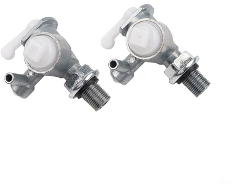 Lot de 2 valves d'arrêt de réservoir de carburant pour EY15 pour EY20 EY28 RGX3500 RGX2400 pour moteurs, pièce de rechange pour arrêt de carburant fiable et fonctionnement du moteur