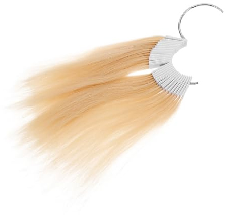 Mèche de Test de Coloration Capillaire Jaune, 30 Pièces
