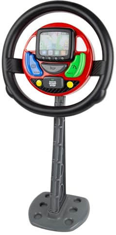 Casdon GPS Steering Wheel Age 3+. Interactive Driving Toy for Kids 3+. Features Spoken Commands & Realistic Sounds. Boosts Motor Skills