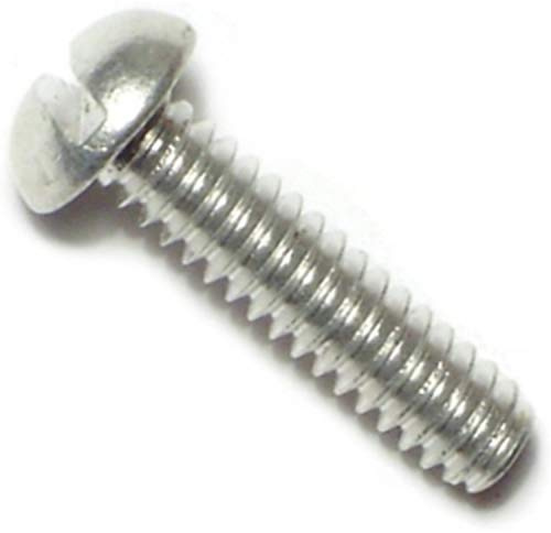 Hard-to-Find Fastener 014973122065 Slotted Round Machine Screws, 10-24 x 3/4, Piece-24