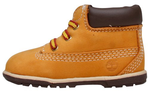 Timberland 6 In Crib Bootie (Infant) Botas de Moda para Unisex Bebé, Amarillo (Wheat), 17 EU