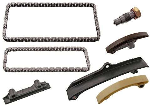 febi bilstein 33985 Steuerkettensatz mit Gleitschienen und Kettenspanner, 1 Stück | Kompatibel mit: VW GOLF III, GOLF III Variant, PASSAT B3/B4, PASSAT B3/B4 Variant, SHARAN, TRANSPORTER T4 Bus
