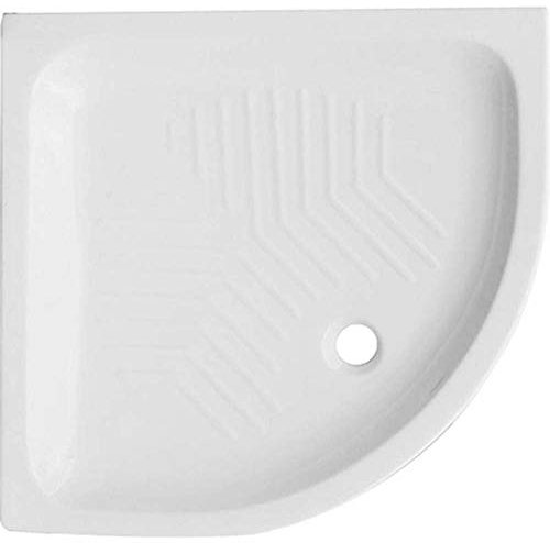 Piatto doccia angolare in ceramica 90x90x12cm