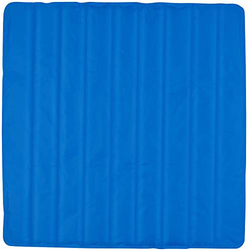 Newgen Medicals Kühlmatratze: Kühlende Matratzenauflage, 90 x 90 cm, wiederverwendbar, blau (Kühlende Matratze, Bettunterlage, Klimaanlage fürs Bett)