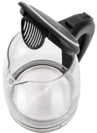 CZYUEAUDA HD-1857-A 220V 2000W 1.8L Electric Glass Kettle UK Plug
