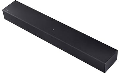 Samsung Soundbar HW-B400F/ZF Serie B, 4 Speaker, Wireless, Dolby 2ch, Audio a 2.0 Canali, DTS 2ch, Surround Sound Expansion, Voice Enhance Mode, Titan Black, 2025