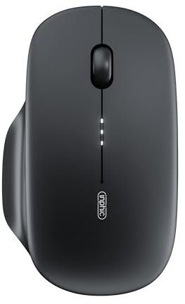 INPHIC M1 Portable Bluetooth Mouse Rechargeable, Dual Mode Bluetooth & 2.4G Wireless Mouse with USB Nano, 2400DPI, Visible Battery Indicator for PC/Computer/Laptop/Mac