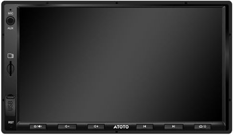 ATOTOZONE A5L Android Autoradio mit Navi für VW Golf 5 6 Jetta Passat Polo, Wireless Android Auto&Carplay, 2Din Radio 7 Zoll Touch Display mit Wi-Fi/Bluetooth/USB, HD LRV, FM/AM, Mirror Link, SWC