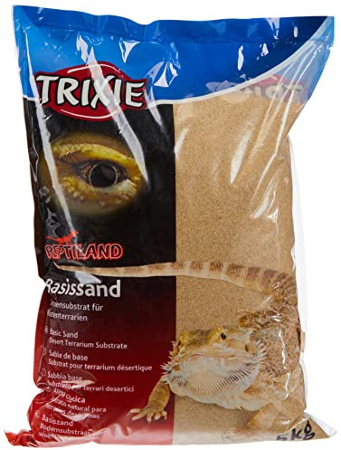 Trixie Base Sand (Giallo) - substrato terrario per terrari del Deserto - 5 kg Borsa