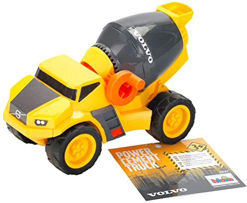 Theo Klein 2427 Volvo Power Cement Truck | Betonmischer im Maßstab 1:24 | Mit drehbarer Trommel | Maße: 23 cm x 11 cm x 14,5 cm | Spielzeug für Kinder ab 3 Jahren