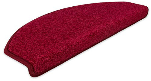 Kettelservice-Metzker Stufenmatten Pegasus Halbrund | in vielen Set Varianten | 65x24x4cm | Bordeaux 16 Stück