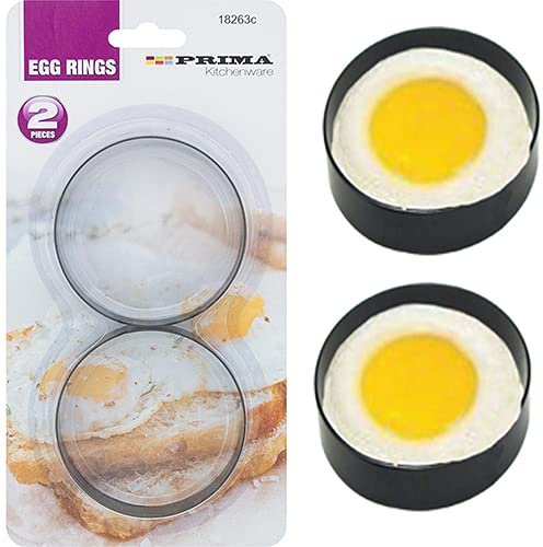 Egg Rings Set Kitchen Craft Non Stick Poaching Poached Or Fried Egg Ring -18263C (4)