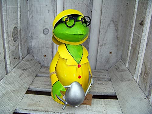 Gwenys Haus Annaffiatoio per recinzioni, motivo: rana