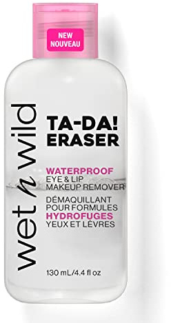 Wet n Wild TA-DA! Makeup-borttagare, för Ögon och Läppar, Vattentät Sminkborttagare, Fri från Silikon