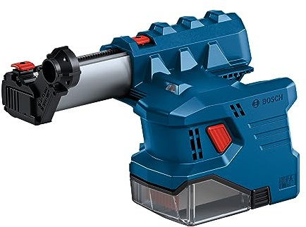 Bosch Professional Absaughammer GDE 18V-12 (mit SDS plus, für einen Bohrbereich von 6 mm bis 10 mm, inkl. 2x Ringbürste)
