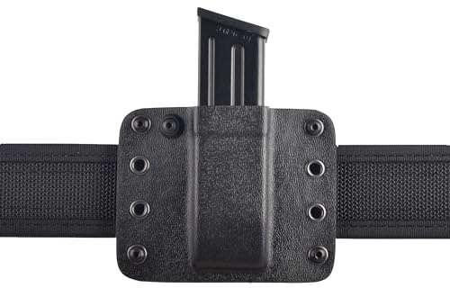 COP® 32624 Kydex Einfach-Magazintasche Open Top, 45 mm Gürtelschlaufe/schwarz, P30, P2000, SFP9 (VP9), P229