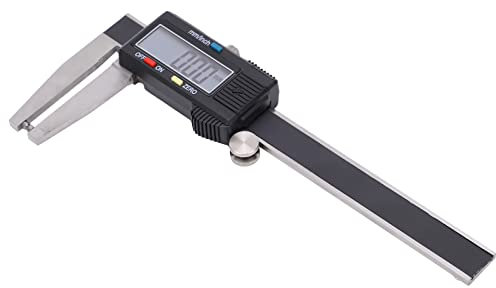 Calibro per Disco Freno Digitale a Nonio Appuntito Display Elettronico Strumento per Righello a Punta Nonio Misuratori a Punta