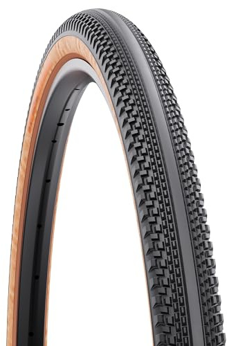 WTB Vulpine S Gravel Bike Tire (700 x 40) Tubeless Folding - Racing Tire w/Slick Centerline - SG Puncture Protection (Tan)