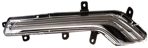 Faro para Peugeot 508 2015 2016 9809087680 9809087780 Luz LED De Conducción Diurna Lámpara Antiniebla Luz Señal De Giro DRL Accesorios para Coche Faros(B Only Right)