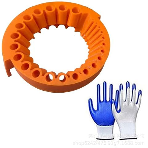 Afilador de brocas, afilador de brocas para amoladora angular, afilador de brocas, ayuda de afilado, broca de 2 a 13 mm para lijar, amoladora de 125 mm y amoladora angular (A)