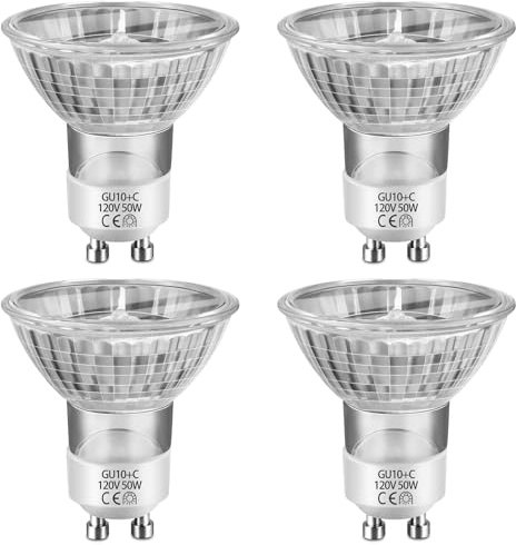 SCNNC GU10 50 Watt 120V Halogen Light Bulb for Candle Warmer Lamp Dimmable